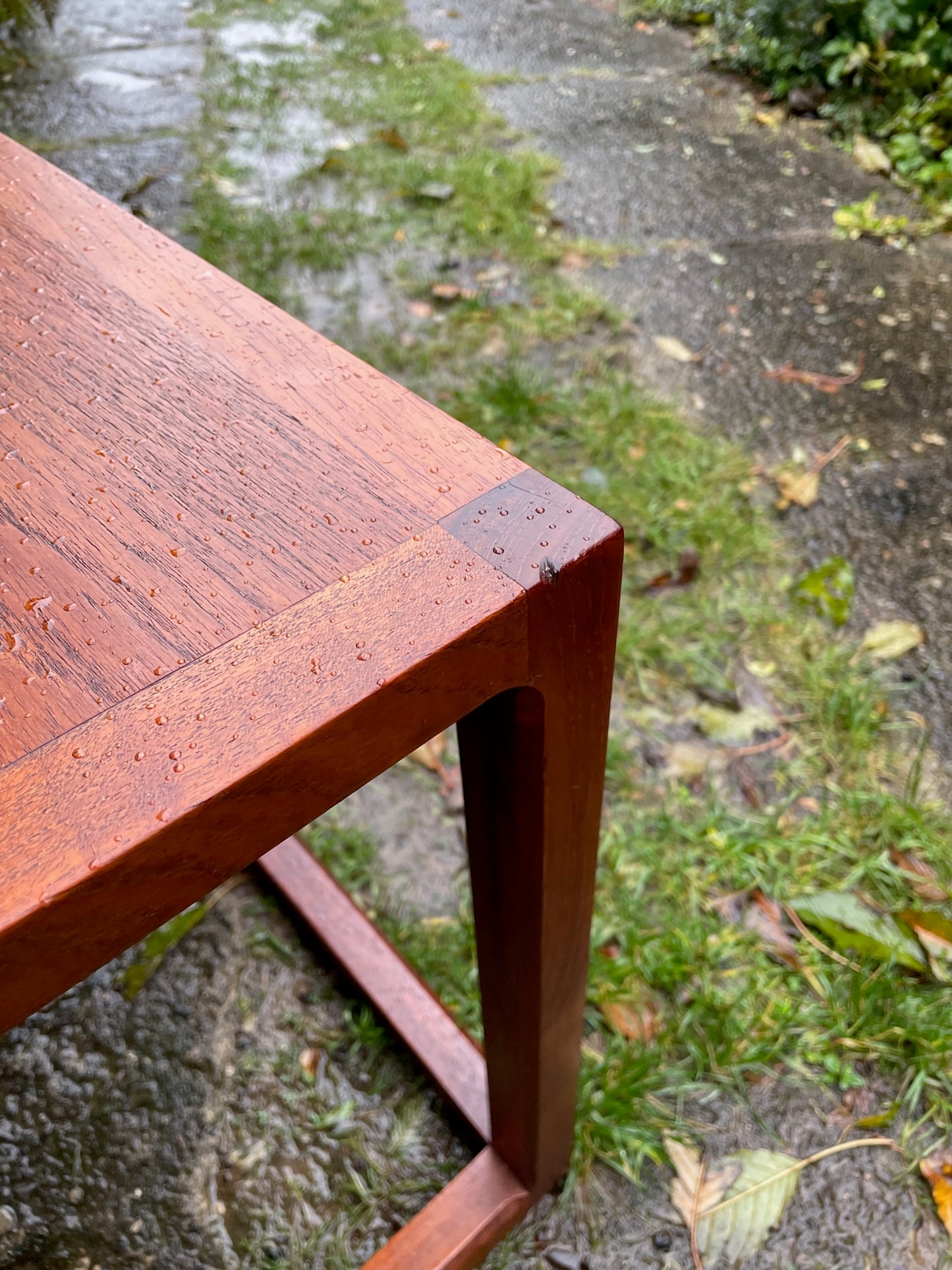 Kai Kristiansen CUBE table in teak wood