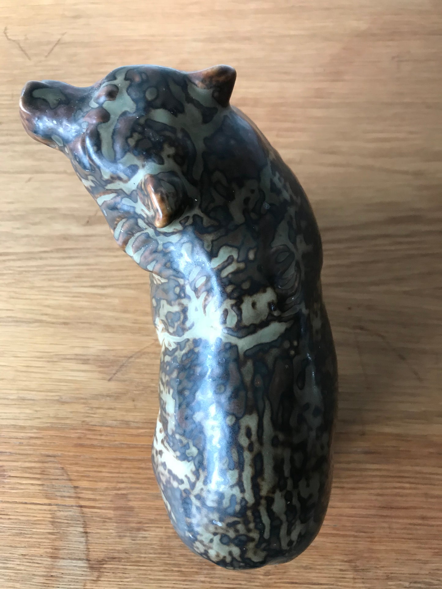 Knud Kyhn walking bear, for Royal Copenhagen.