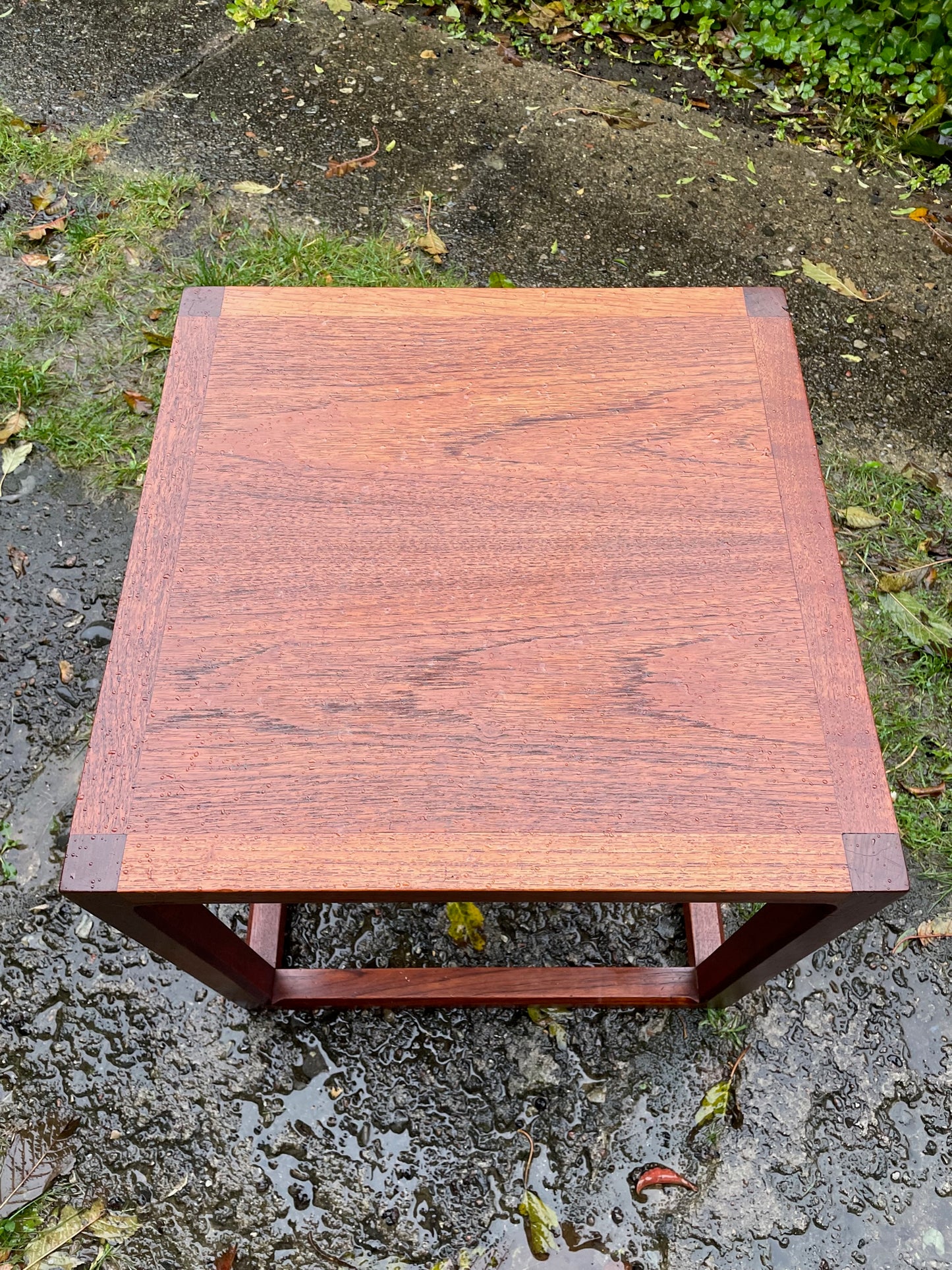 Kai Kristiansen CUBE table in teak wood